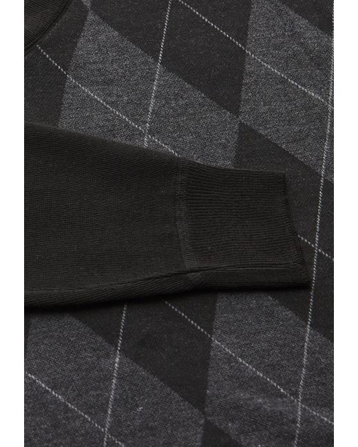 Mozzaar Pullover in Black für Herren