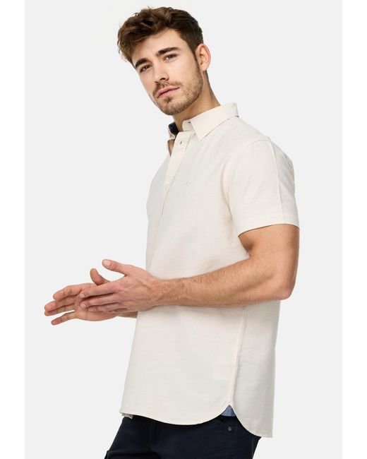 INDICODE Hemd Kenner in White für Herren