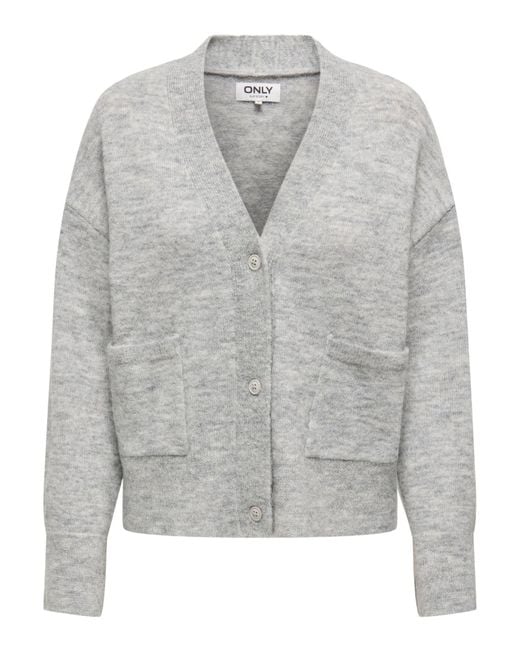 ONLY Gray Strickjacke 'Onlallison'