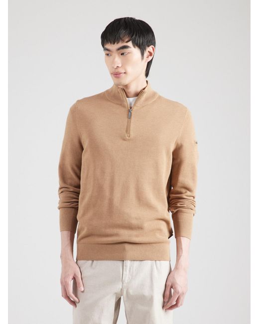 Bugatti Pullover in Natural für Herren