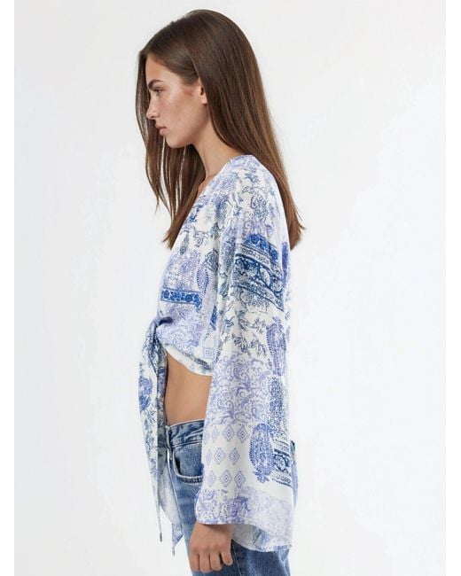 Busem Blue Bluse