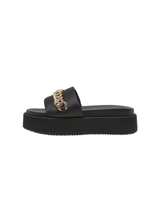 Buffalo Black Pantolette Noa