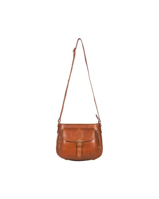 Benthill Brown Schultertasche