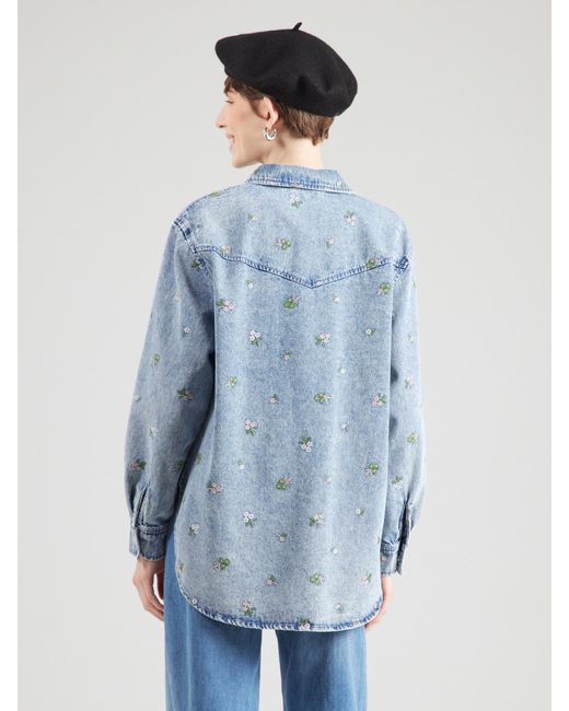 ONLY Blue Bluse 'Onlvera'