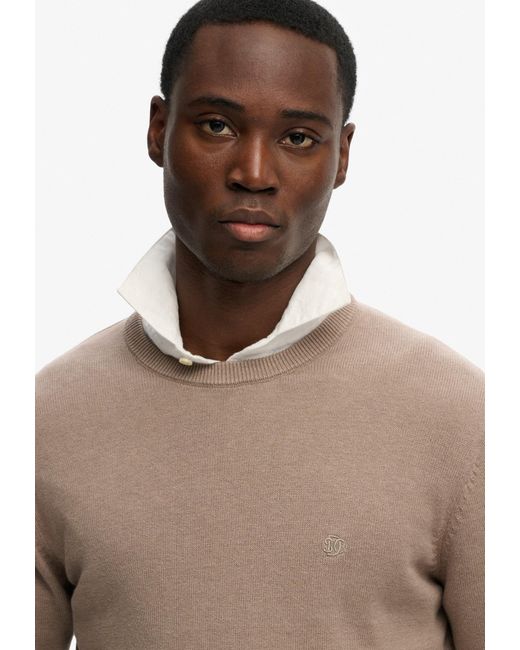 Superdry & Co Pullover in Natural für Herren