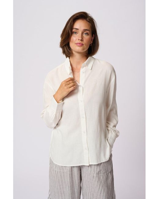 Kaffe White Bluse