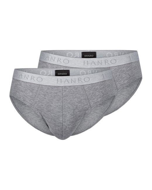 Hanro Slip Cotton Essentials in Gray für Herren