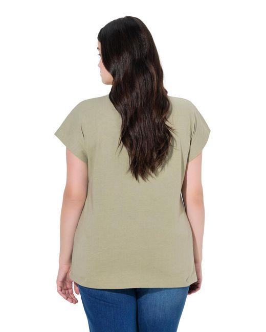 Ulla Popken Green Shirt