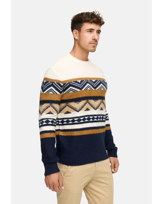 INDICODE Pullover Axton in Blue für Herren