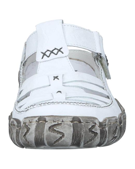 Rieker White Clogs Basic