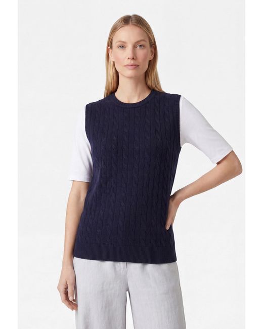 usha WHITE LABEL Blue Pullunder