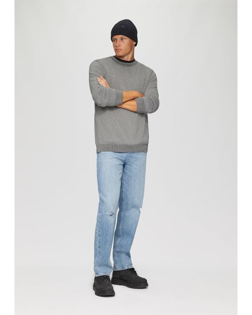 QS Pullover in Gray für Herren