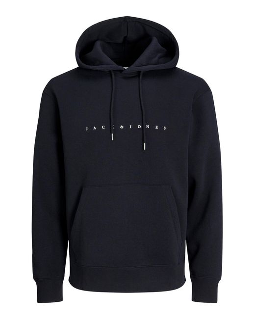Jack & Jones Kapuzensweatshirt JJESTAR JJ SWEAT HOOD NOOS PLS mit Kängurutasche in Blue für Herren