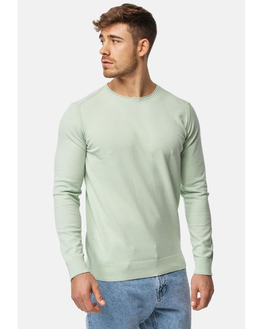 INDICODE Pullover Gamal in Green für Herren
