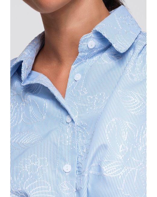 Ombre Blue Bluse