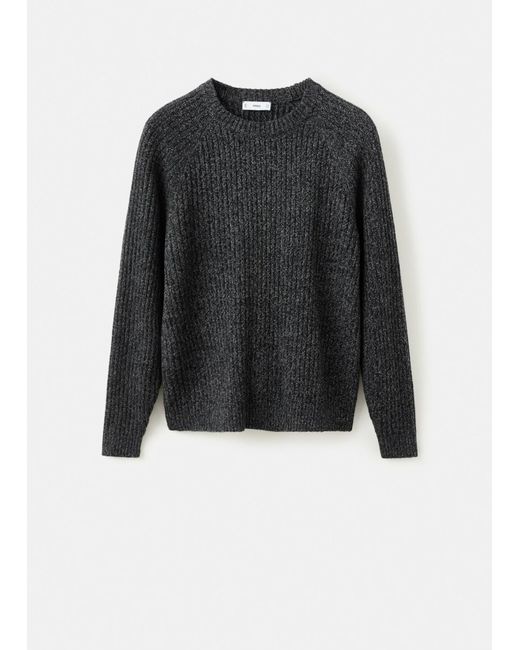 Mango Pullover in Black für Herren