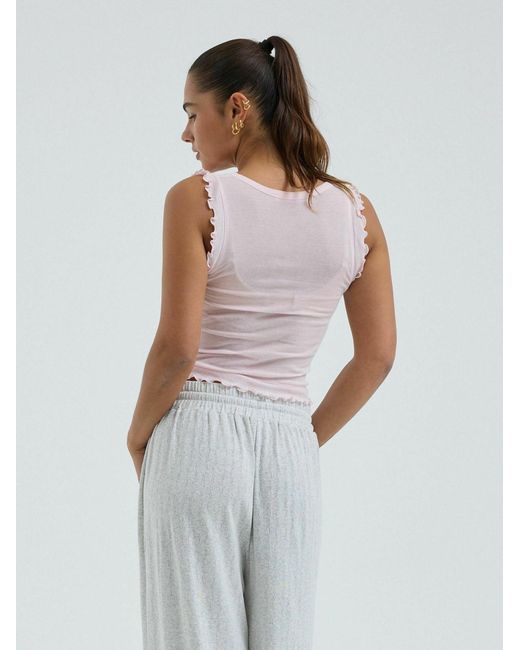 Seamless Basic White Top Cotton