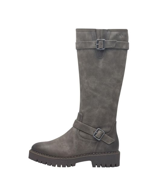 S.oliver Gray Stiefel