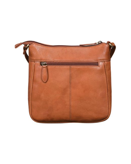 Benthill Brown Schultertasche