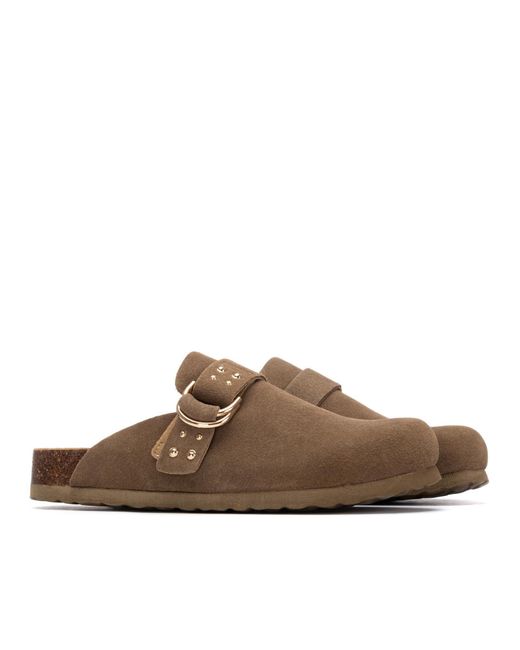 Refresh Brown Pantolette