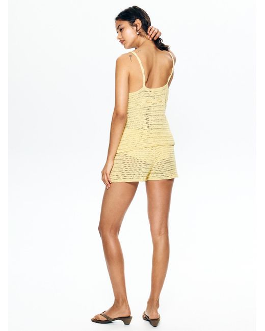 Pull&Bear Yellow Stricktop