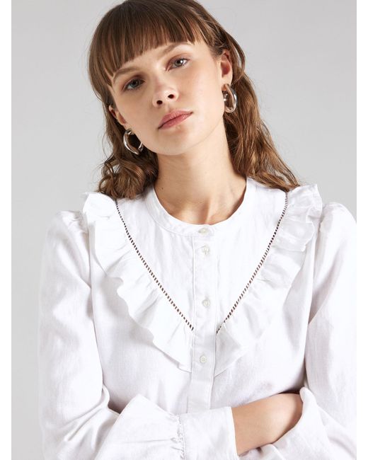 Levi's White Bluse 'carinna blouse'