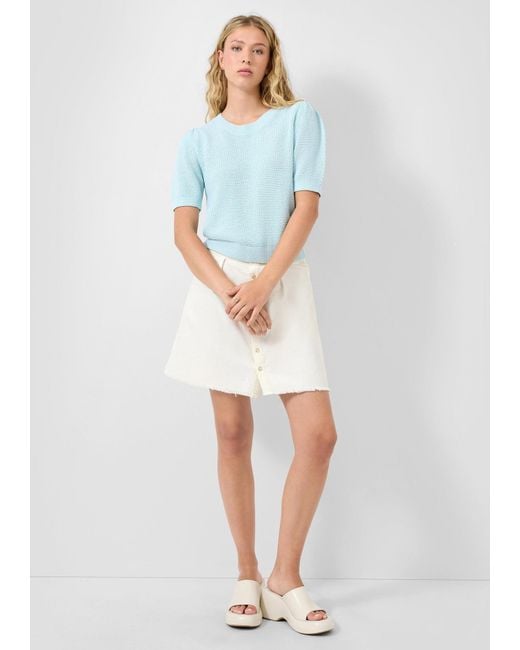 QS Blue Strickpullover