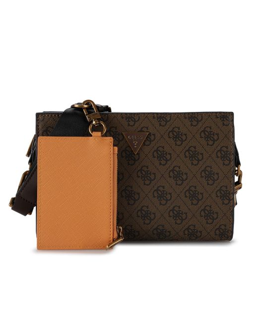 Guess Brown Umhängetasche Milano