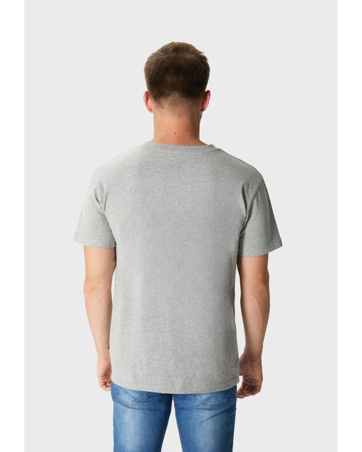 Oldskull T-Shirt Asian Temple in Gray für Herren