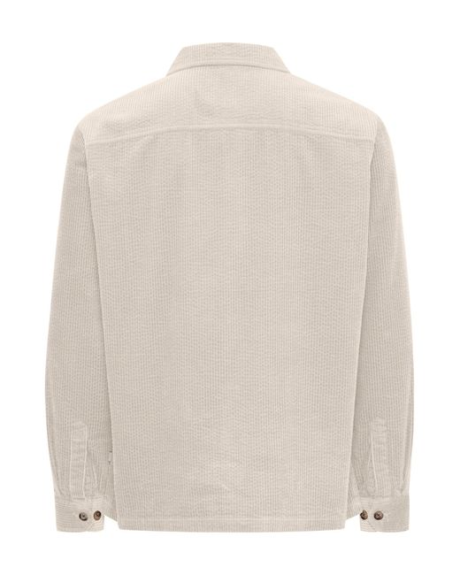 Solid Hemd Ingvi in White für Herren