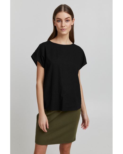 Oxmo Black Bluse
