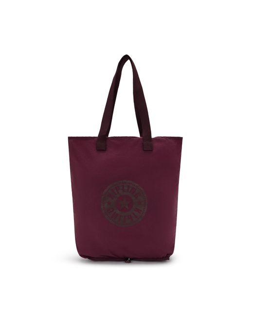Kipling Purple Shopper Hip Hurray 5