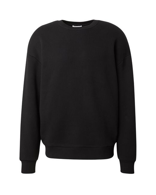 DAN FOX APPAREL Sweatshirt 'the essential' in Black für Herren