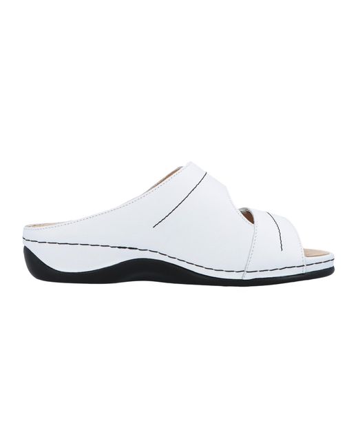 Berkemann White Pantolette Daria