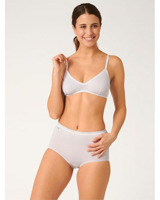 Sloggi White Maxislip Basic