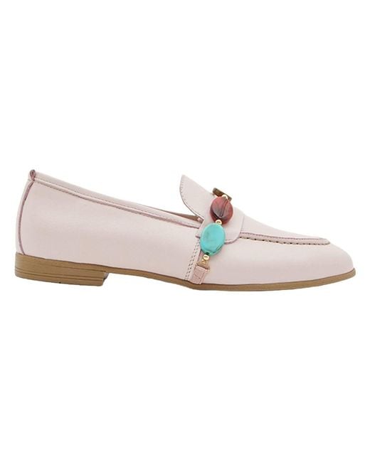 Desa Pink Mokassin Loafer