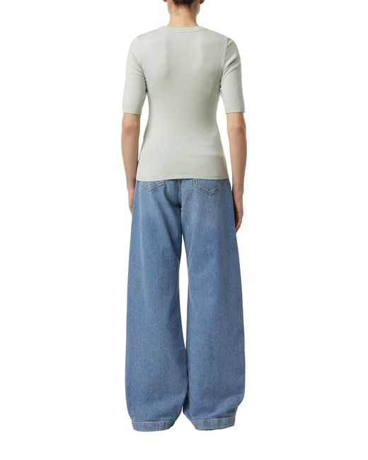 Comma, White Strickpullover