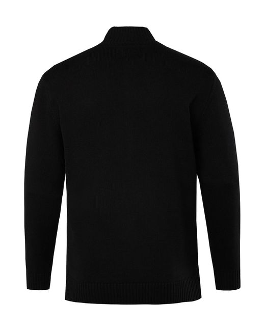 JP1880 Strickjacke in Black für Herren