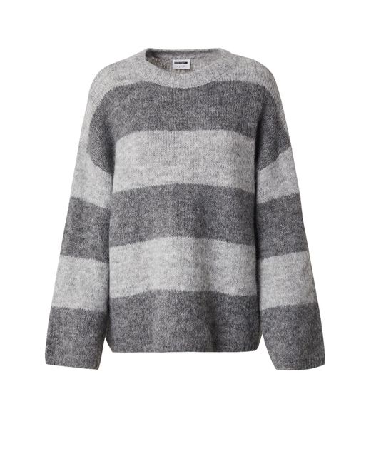 Noisy May Gray Pullover Nmsutton