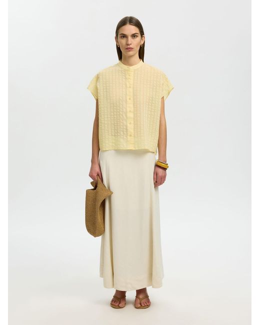 SELECTED Natural Bluse