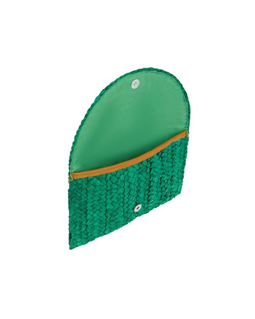 Ebeeza Green Clutch