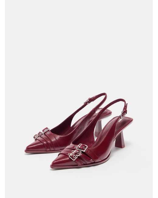 Pull&Bear Pink Slingpumps