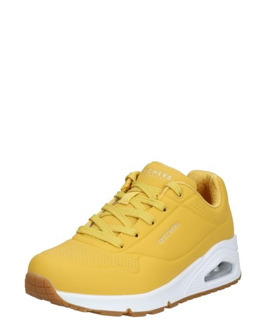 Skechers Yellow Sneaker 'uno stand on air'