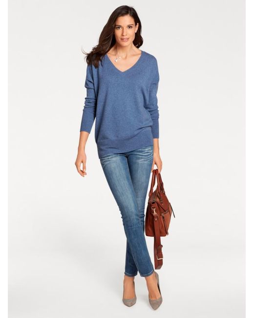 heine Blue Pullover