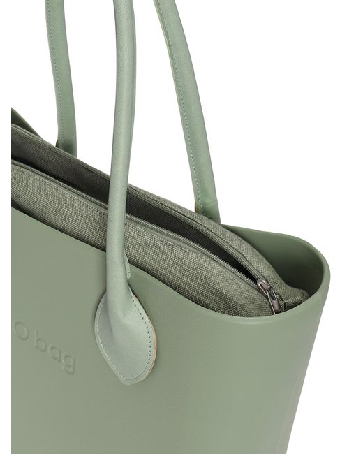 O bag Green Shopper Tasche Wasserabweisend, Mit Innentasche