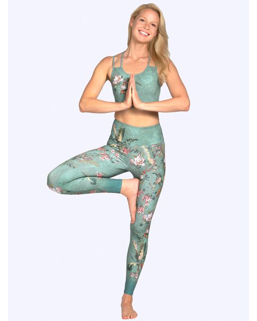 Magadi Green Sporthose 'Secret Garden'