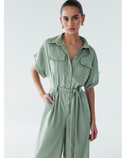 BWLDR Green Jumpsuit Ara