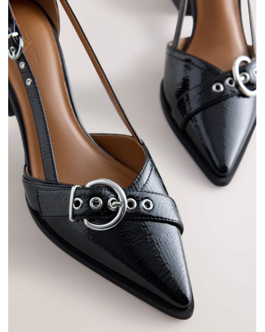 Next Black Pumps