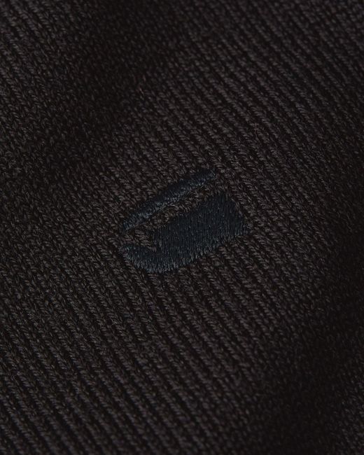 G-Star Pullover Premium Core Dunda Polo Knit in Black für Herren