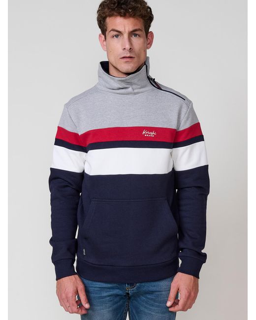 Koröshi Pullover in Blue für Herren